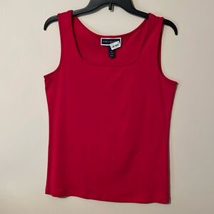 Women’s red sleeveless top